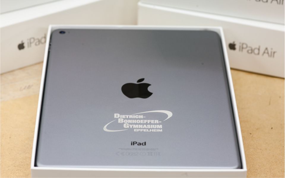 iPad individuell gravieren